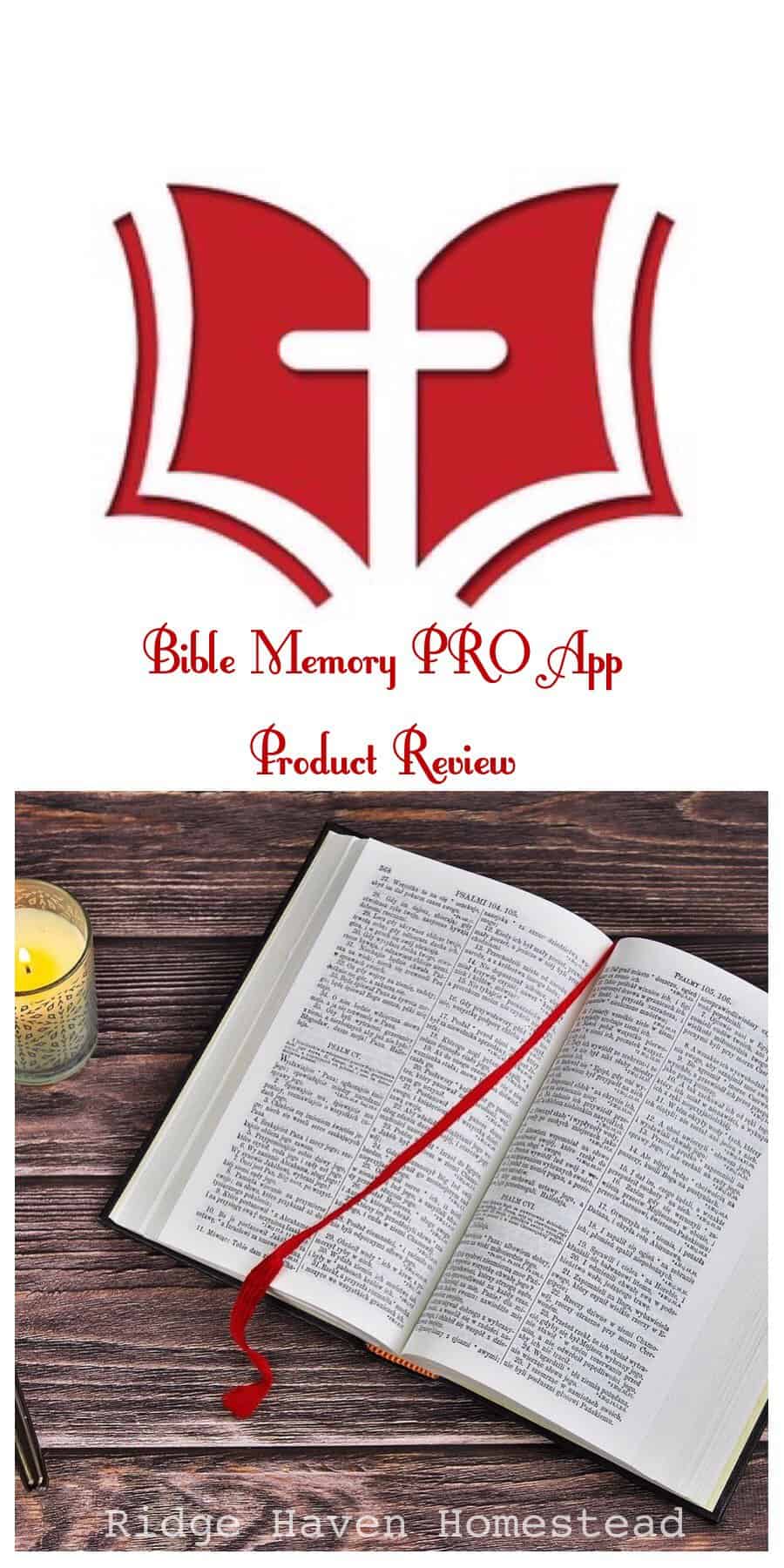 The Bible Memory App - Bible Memory PRO —Homeschool Review Crew Review ...